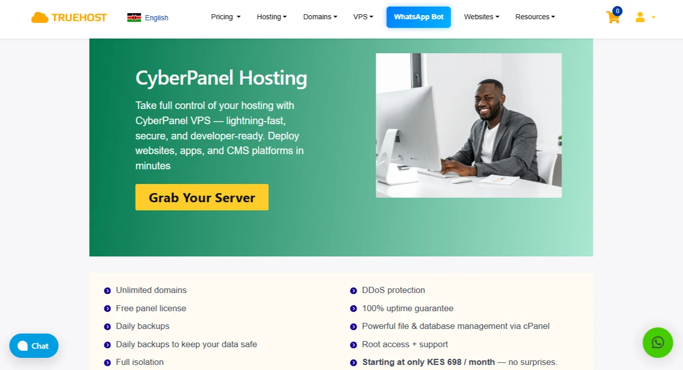 cyberpanel vs cpanel - Truehost