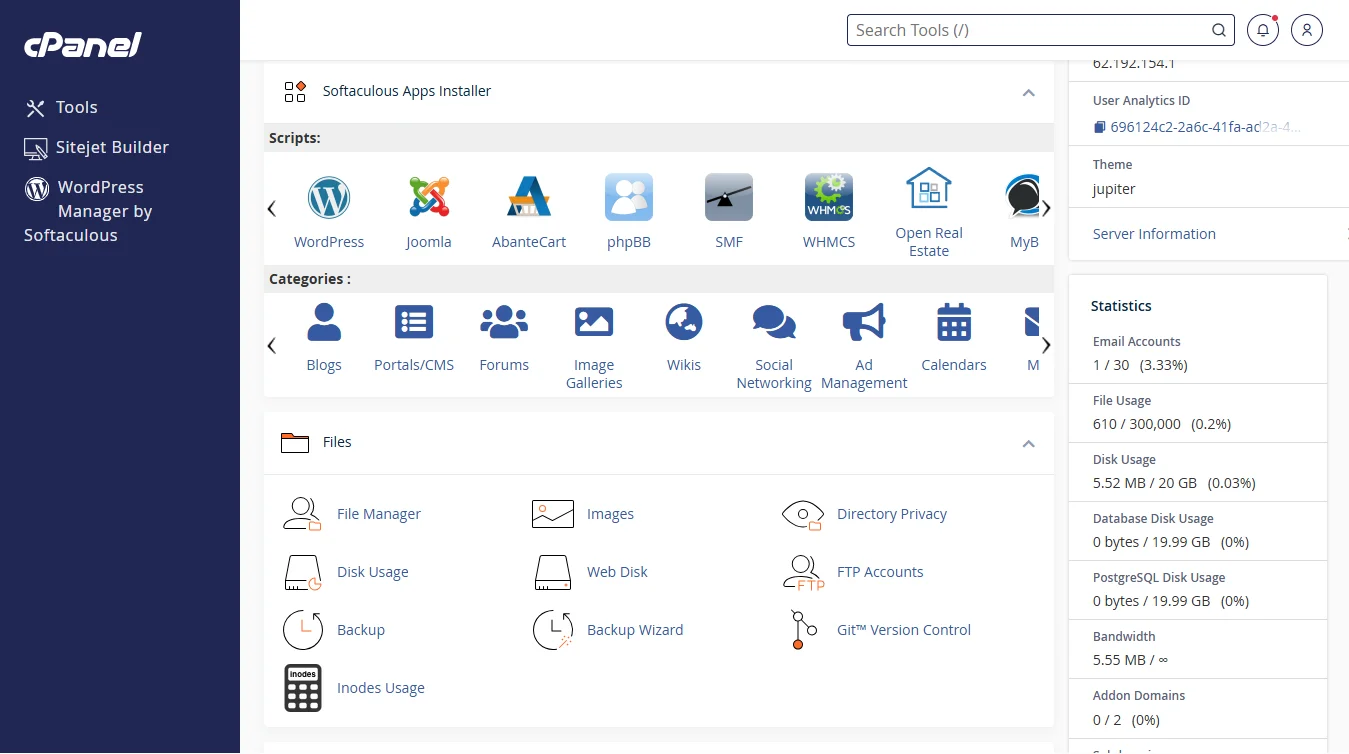 cyberpanel vs cpanel - cpanel