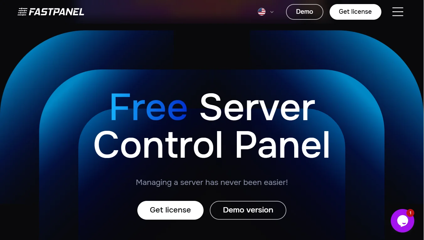 free hosting control panels compared - Fastpanel