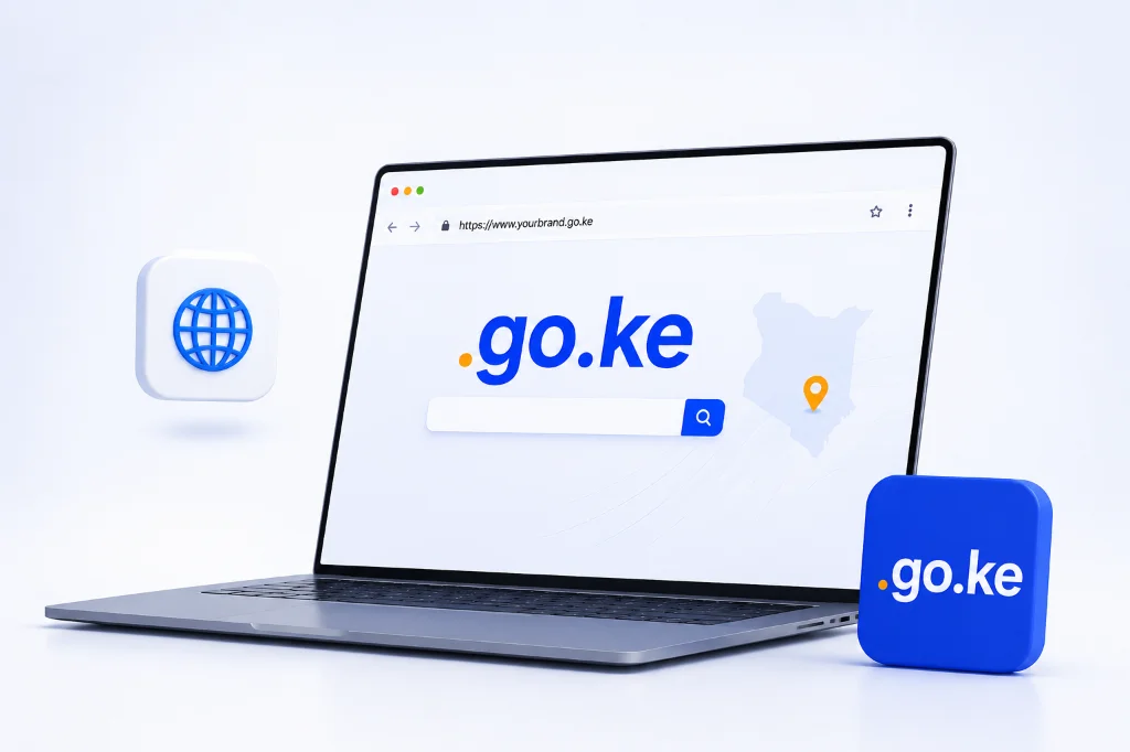go.ke domain government registration mockup