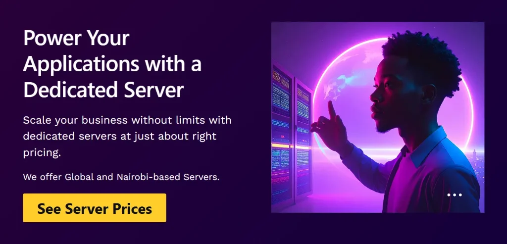 Power Your Applications with a Dedicated Server