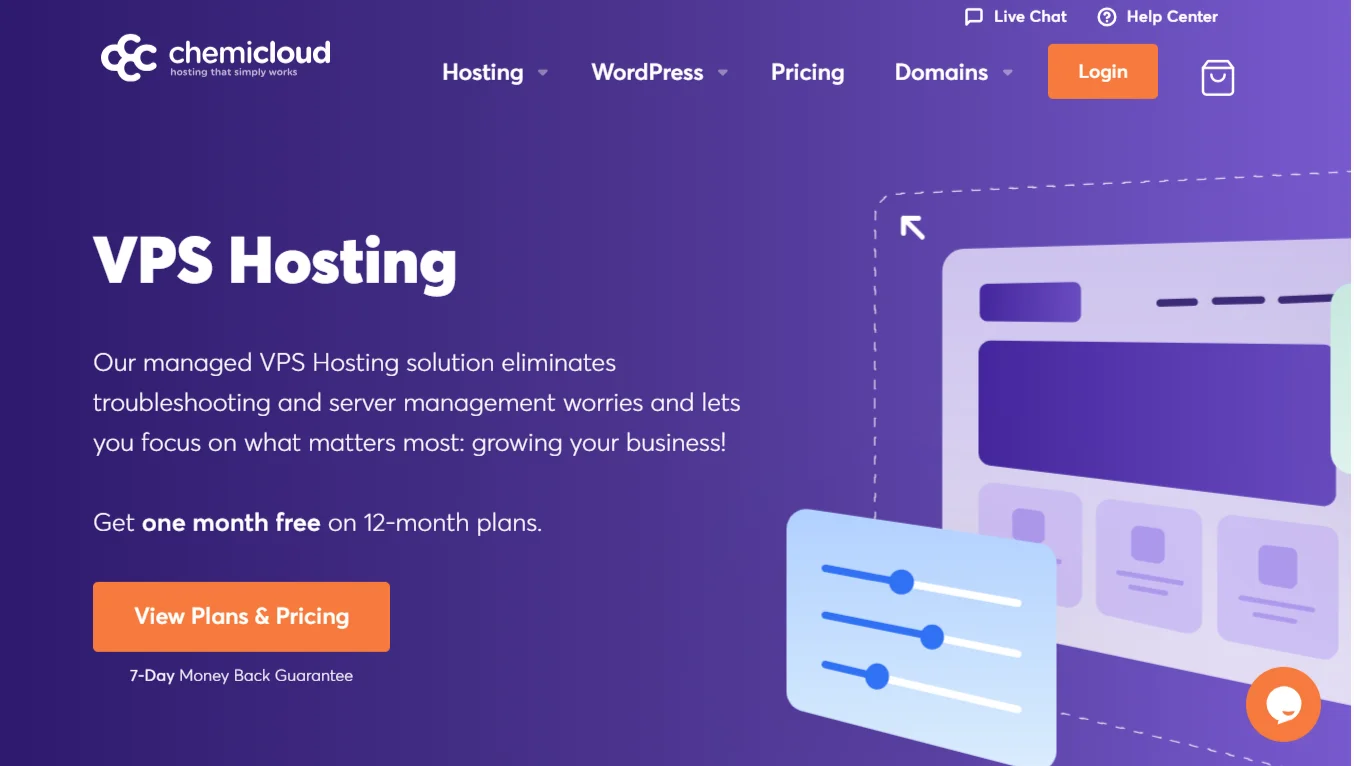vps hosting with WHMCS - Chemicloud