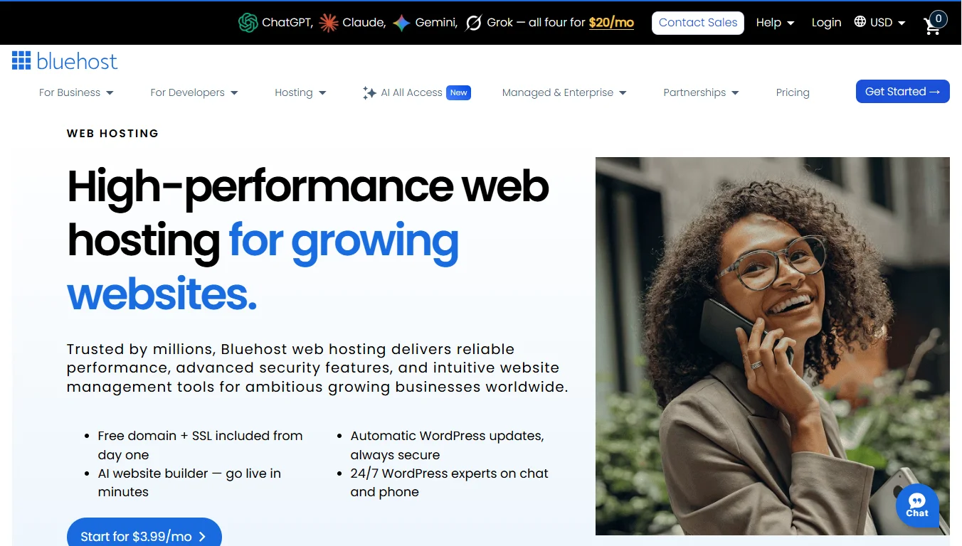 web hosting renewal charges - Bluehost