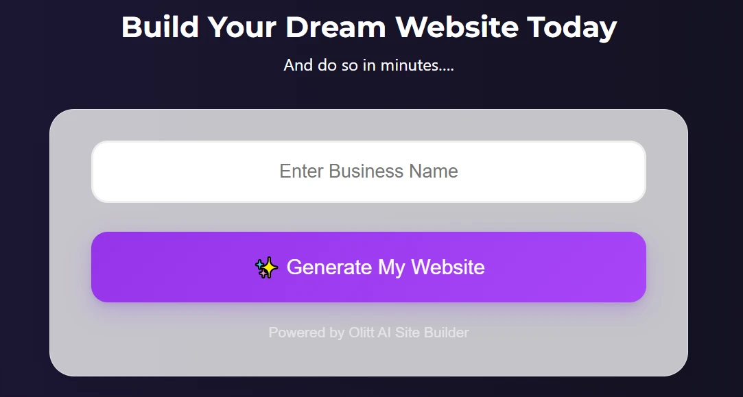 web hosting vs website builder