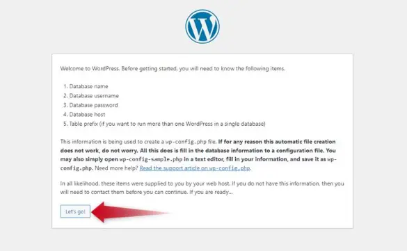 a screenshot of WordPress login