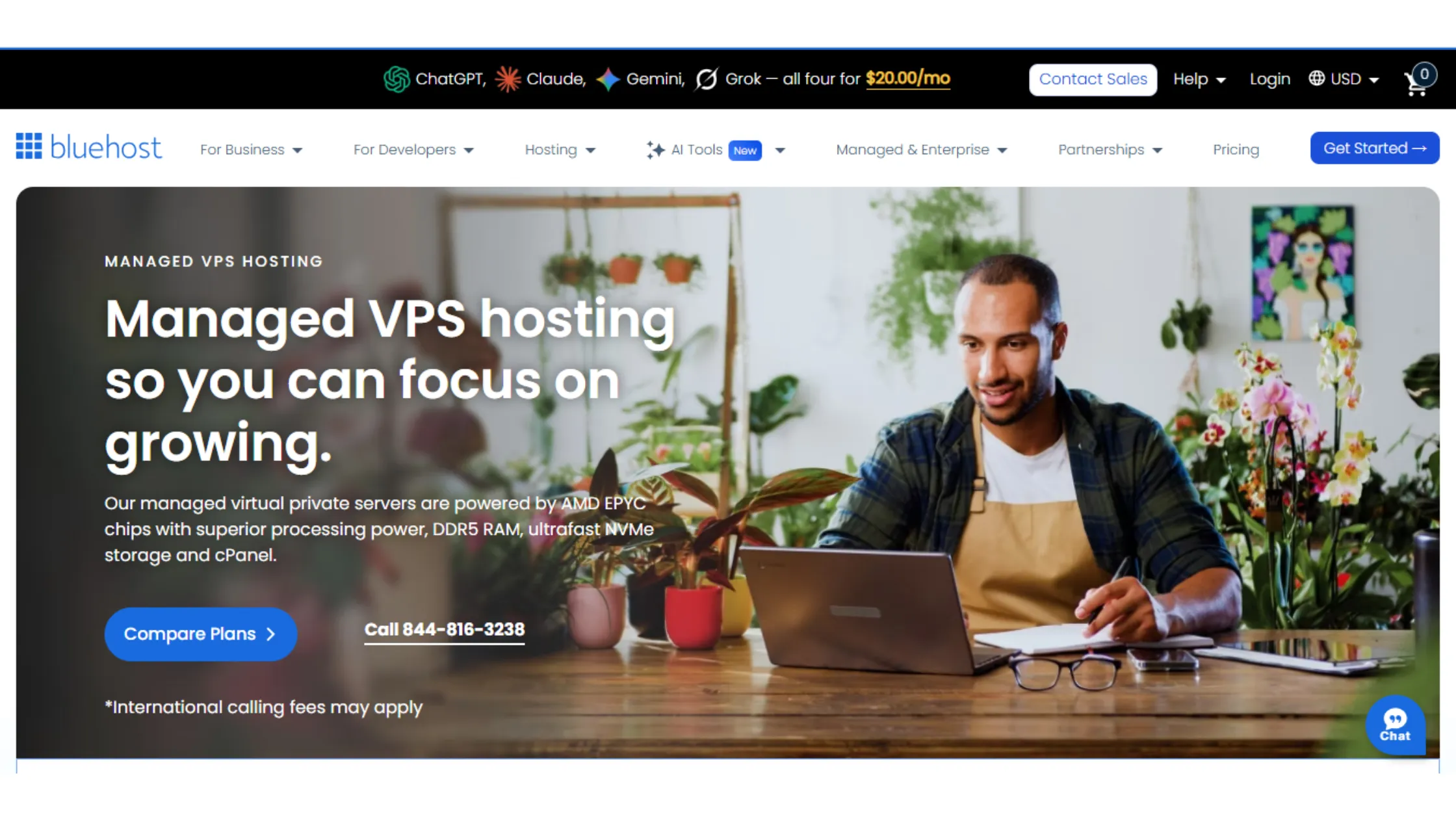 Best Managed VPS Hosting Bluehost