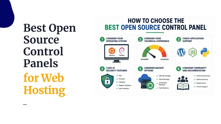 Best Open Source Control Panels for Web Hosting