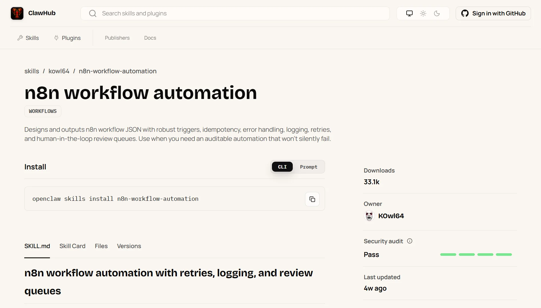 Best Openclaw Skills to Install in 2026 - n8n workflow