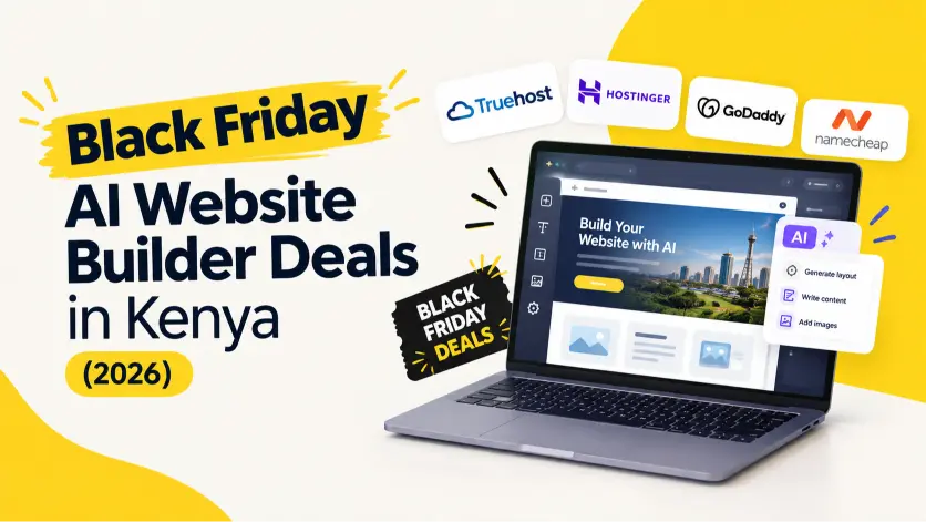 Black Friday AI Website Builder Deals in Kenya (2026