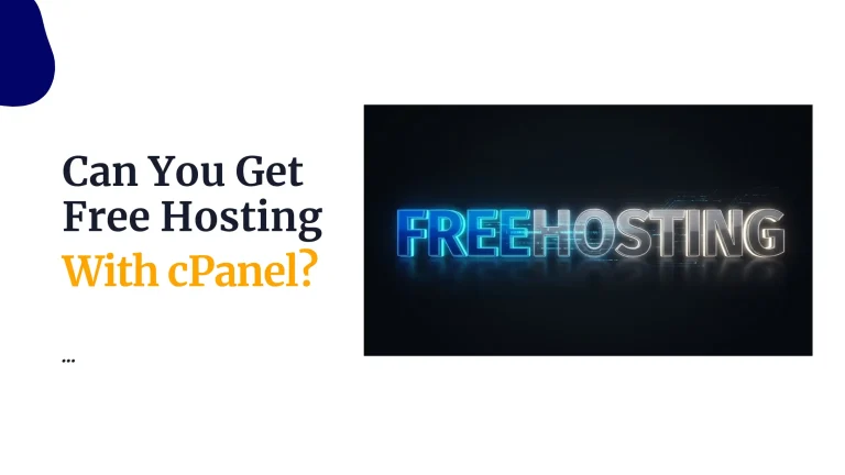 Can You Get Free Hosting With cPanel