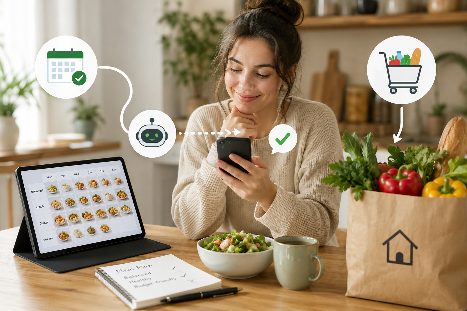 an image of meal Planning and Grocery Automation with openclaw