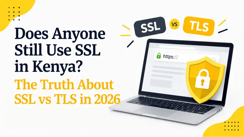 Does Anyone Still Use SSL in Kenya? The Truth About SSL vs TLS in 2026
