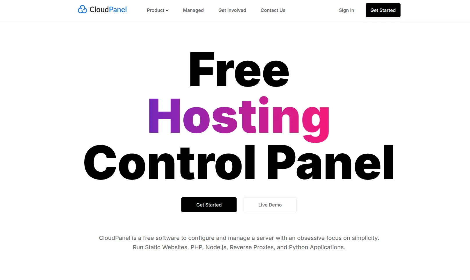 CloudPanel