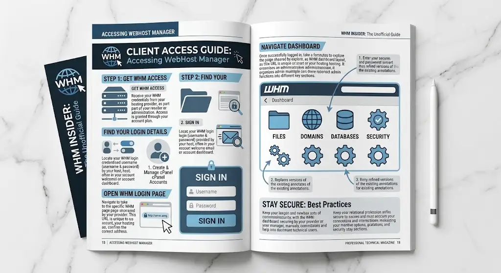 How to Access WebHost Manager
