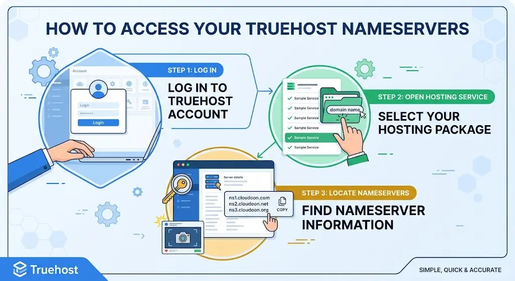How to Access Your Truehost Nameservers