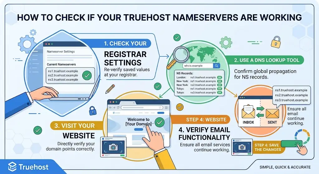 How to Check if Your Truehost Nameservers Are Working
