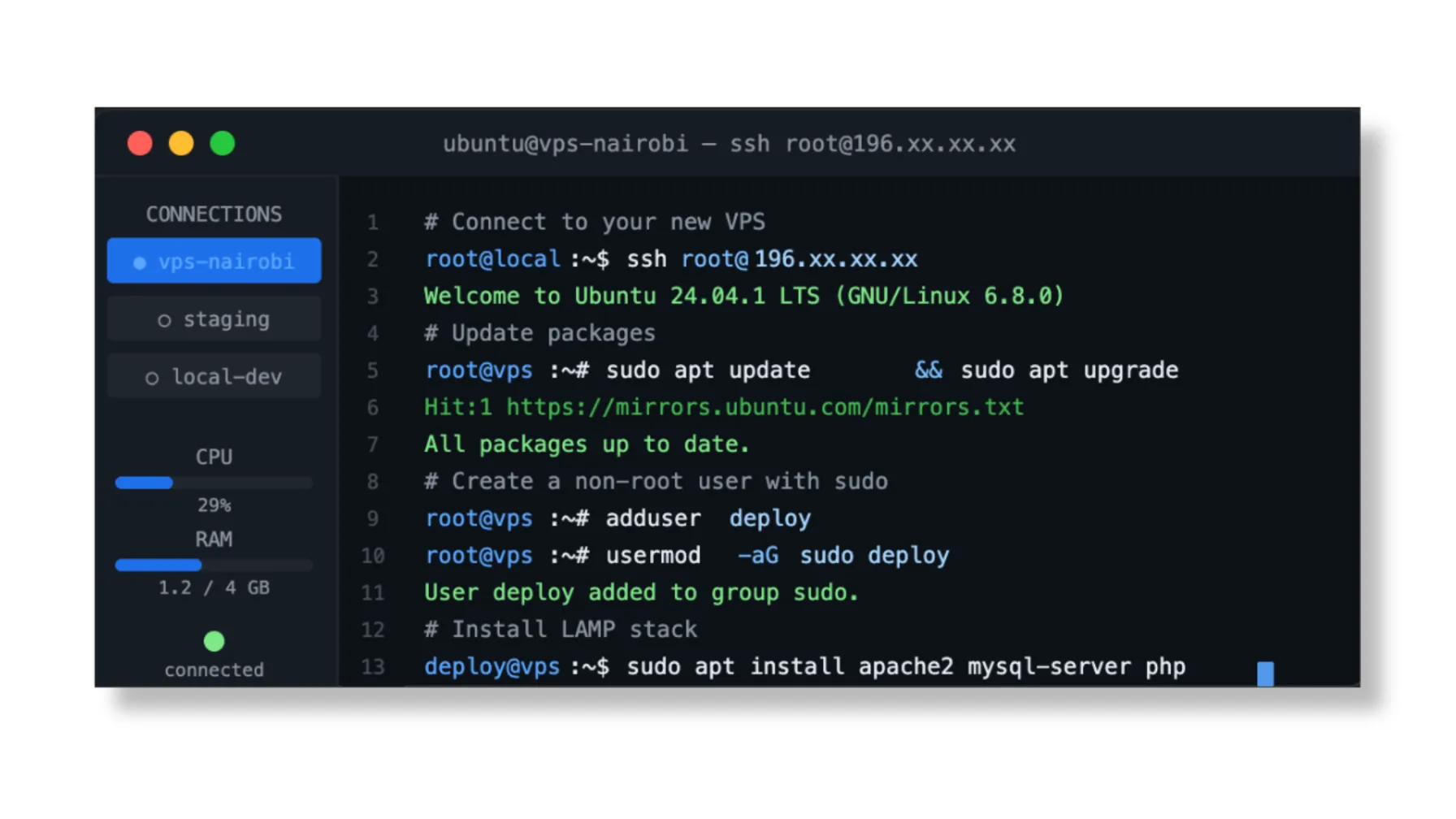 upgrade to a vps