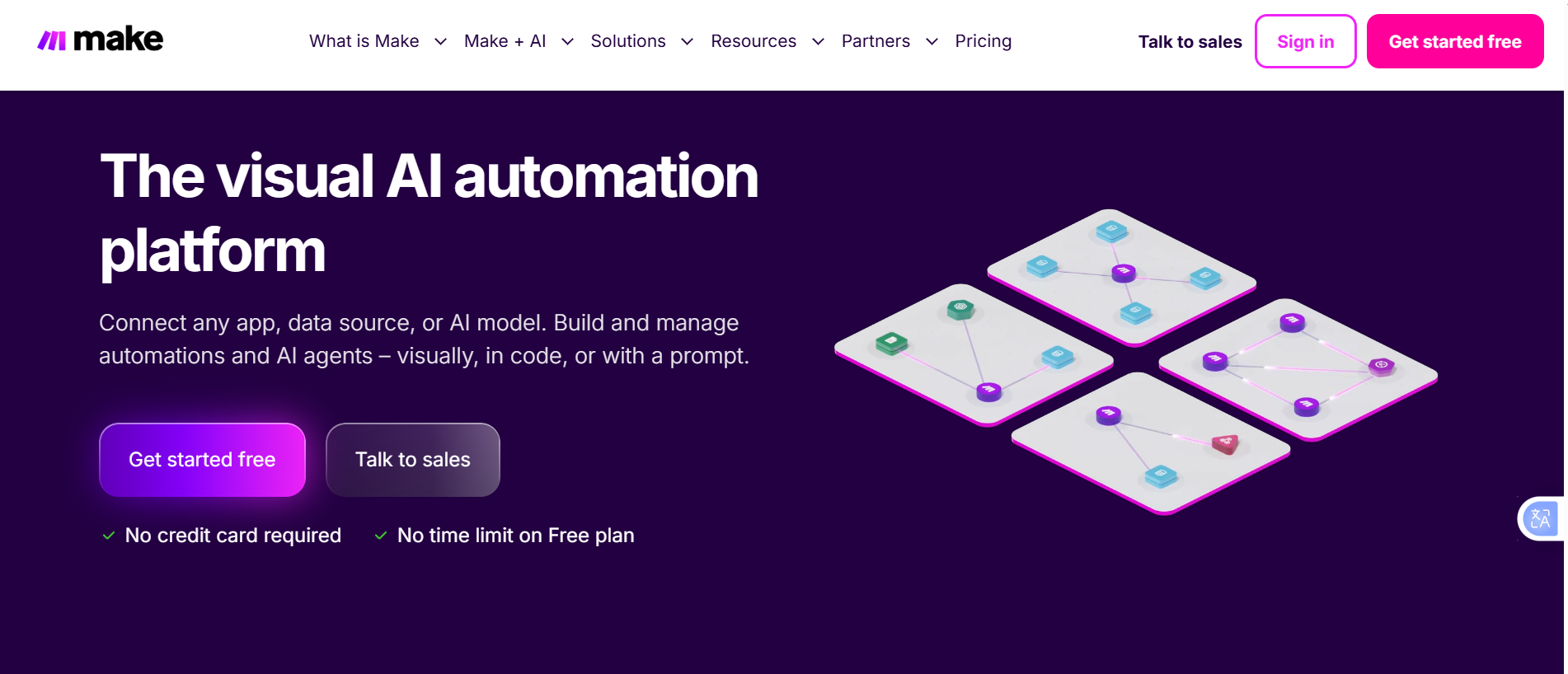 a screenshot of Make