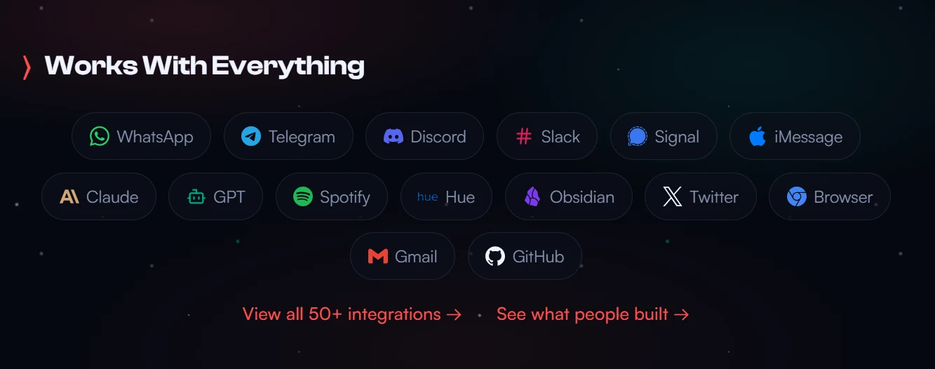 OpenClaw integrations vs Hermes Agent