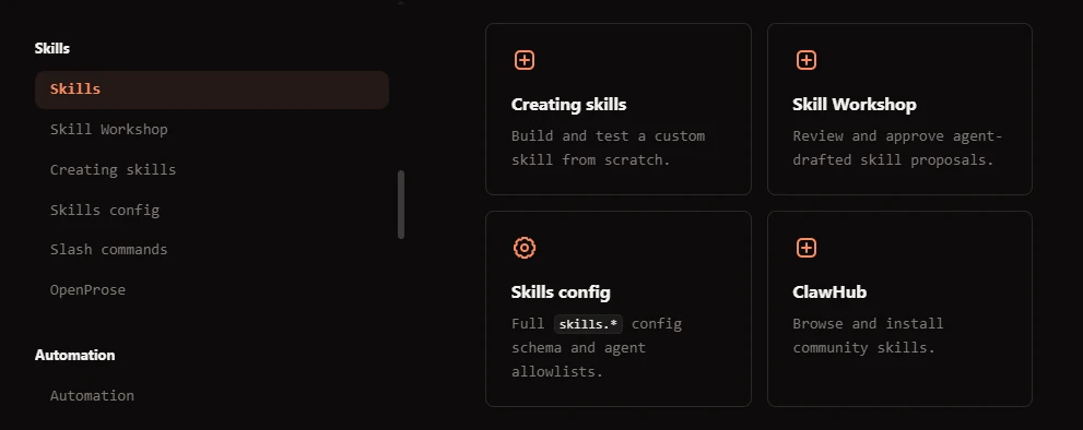 OpenClaw skills