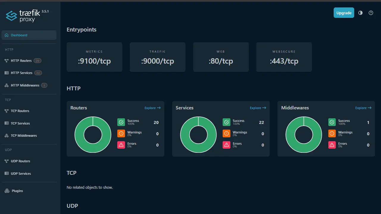 Replaced Nginx Proxy Manager with Traefik