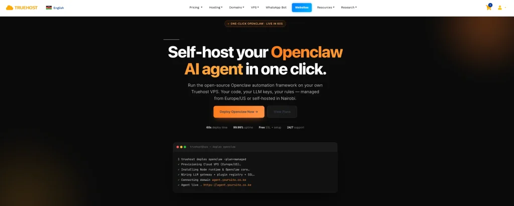 Truehost Openclaw 3