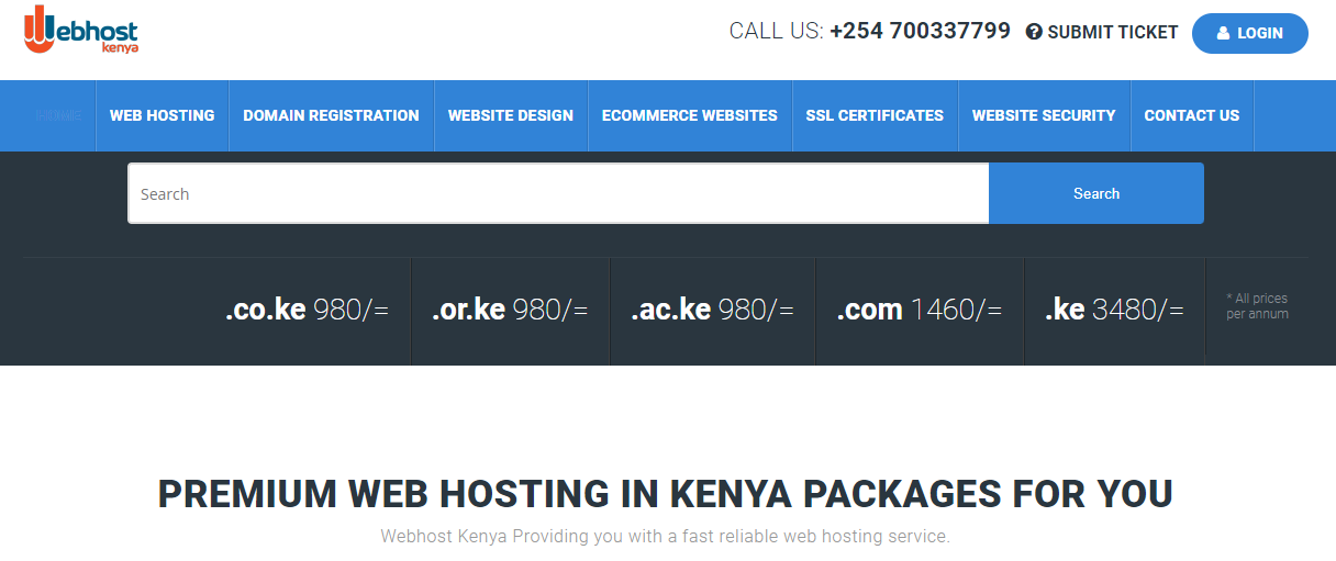 Webhost Kenya