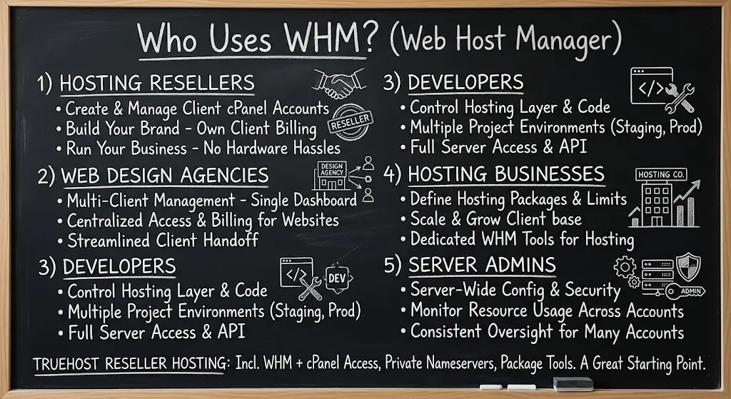 Who Uses WebHost Manager?
