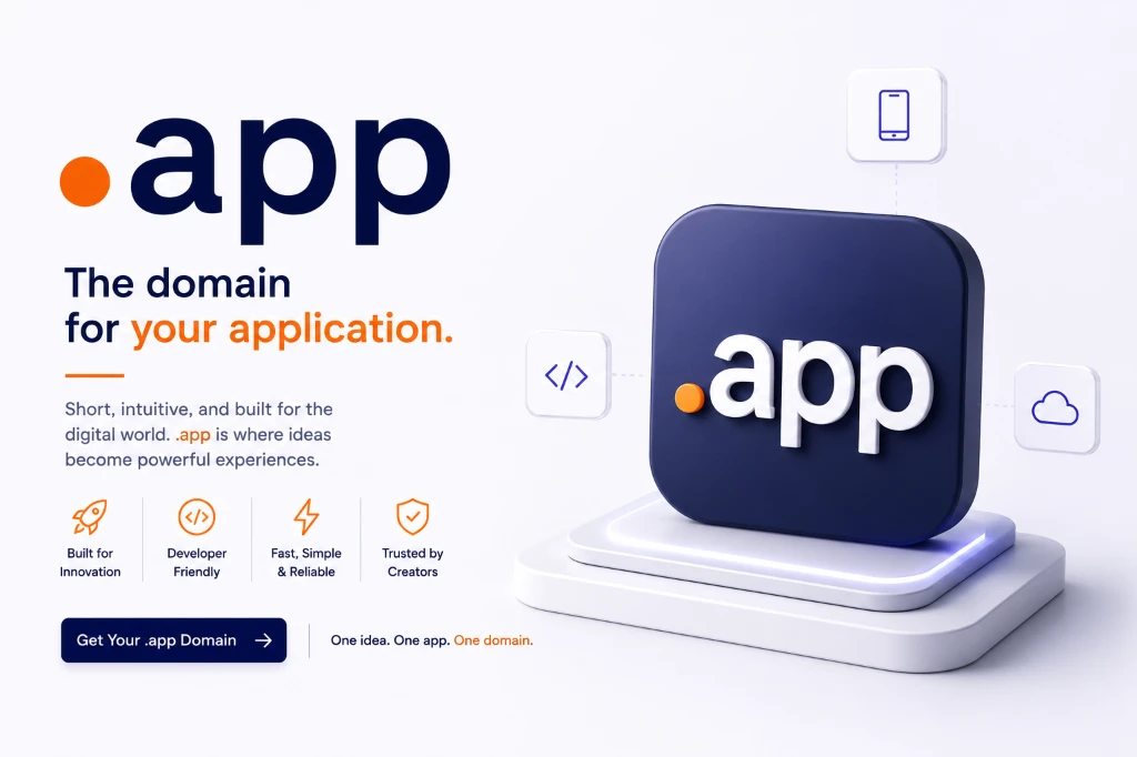.app domain branding mockup showing a premium Flowtime dashboard application on a laptop screen