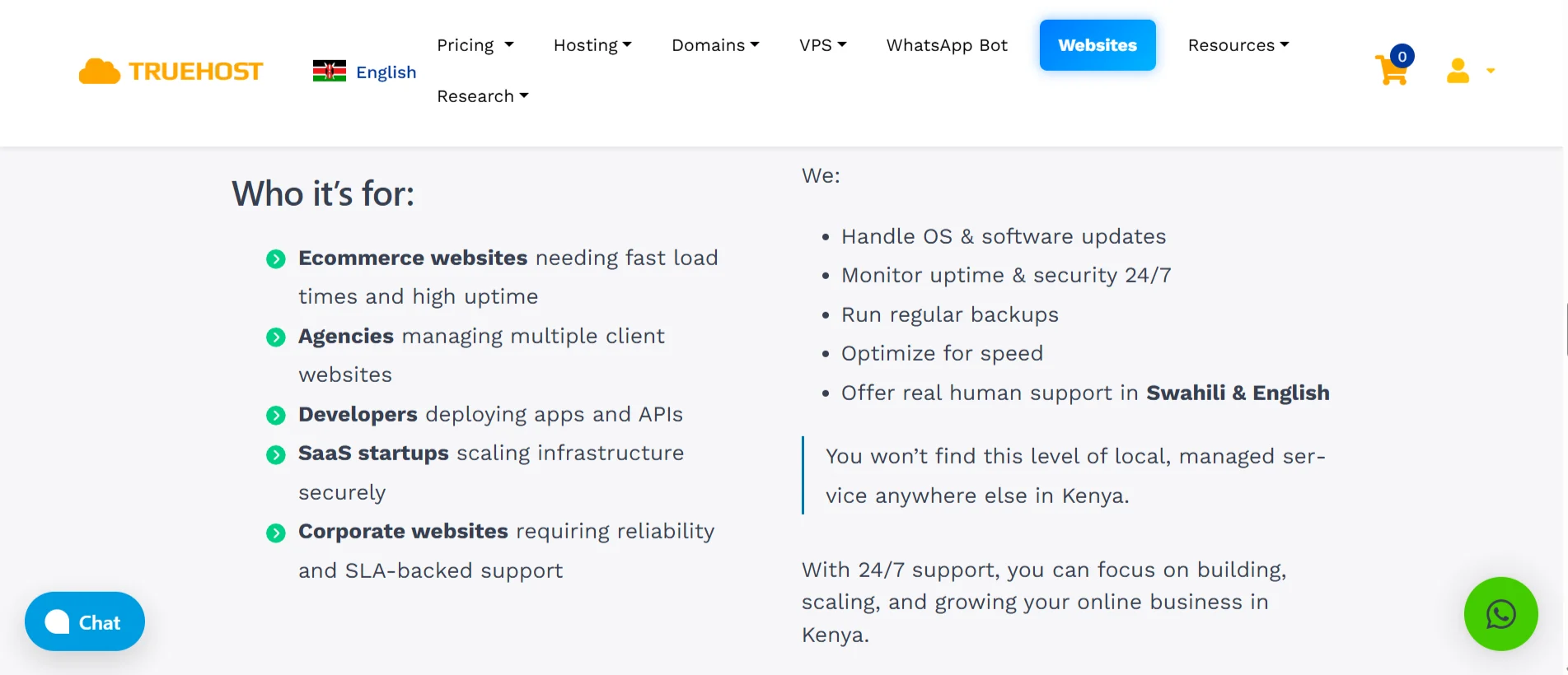benefits of a managed VPS - Truehost VPS