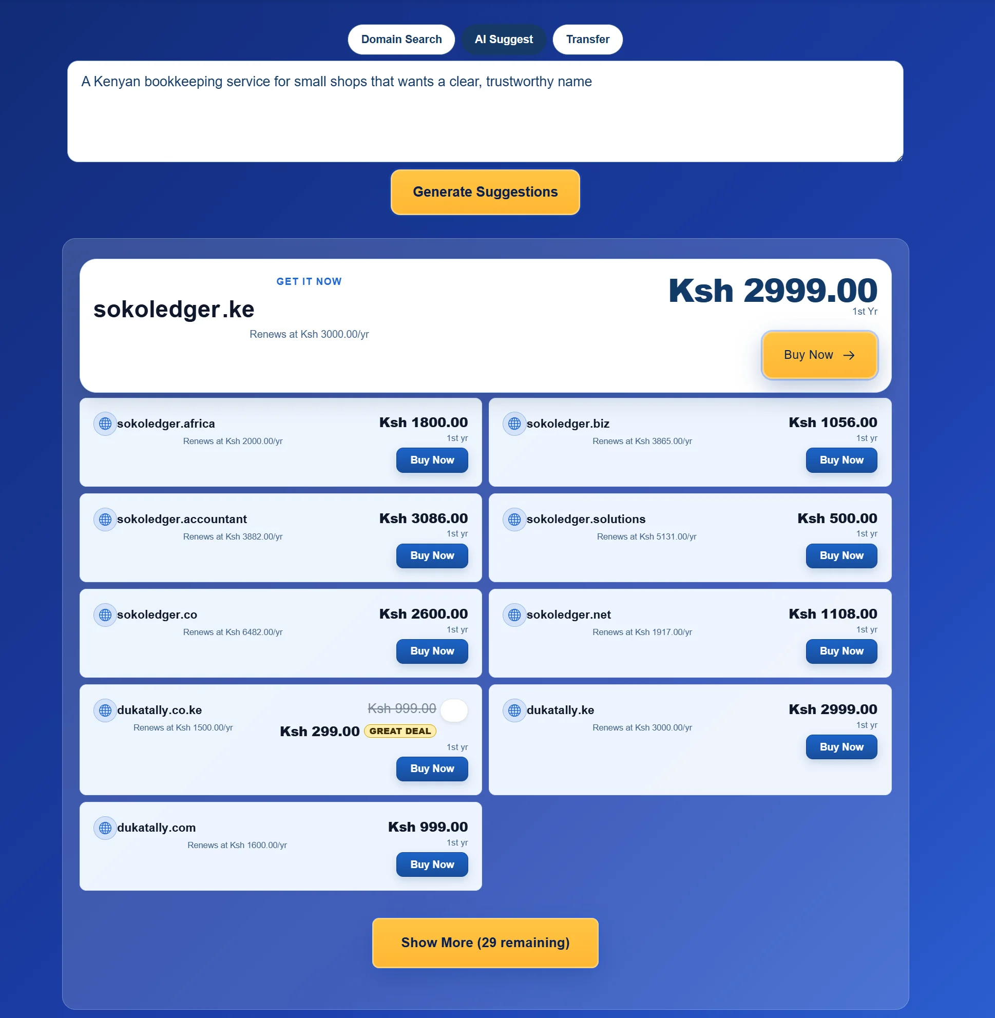360 Domain Name Ideas for Kenyan Businesses and Websites domain name ideas in Kenya