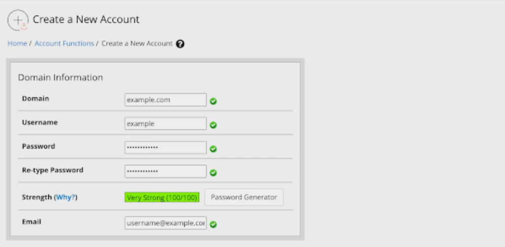 how to install cpanel on a vps new account