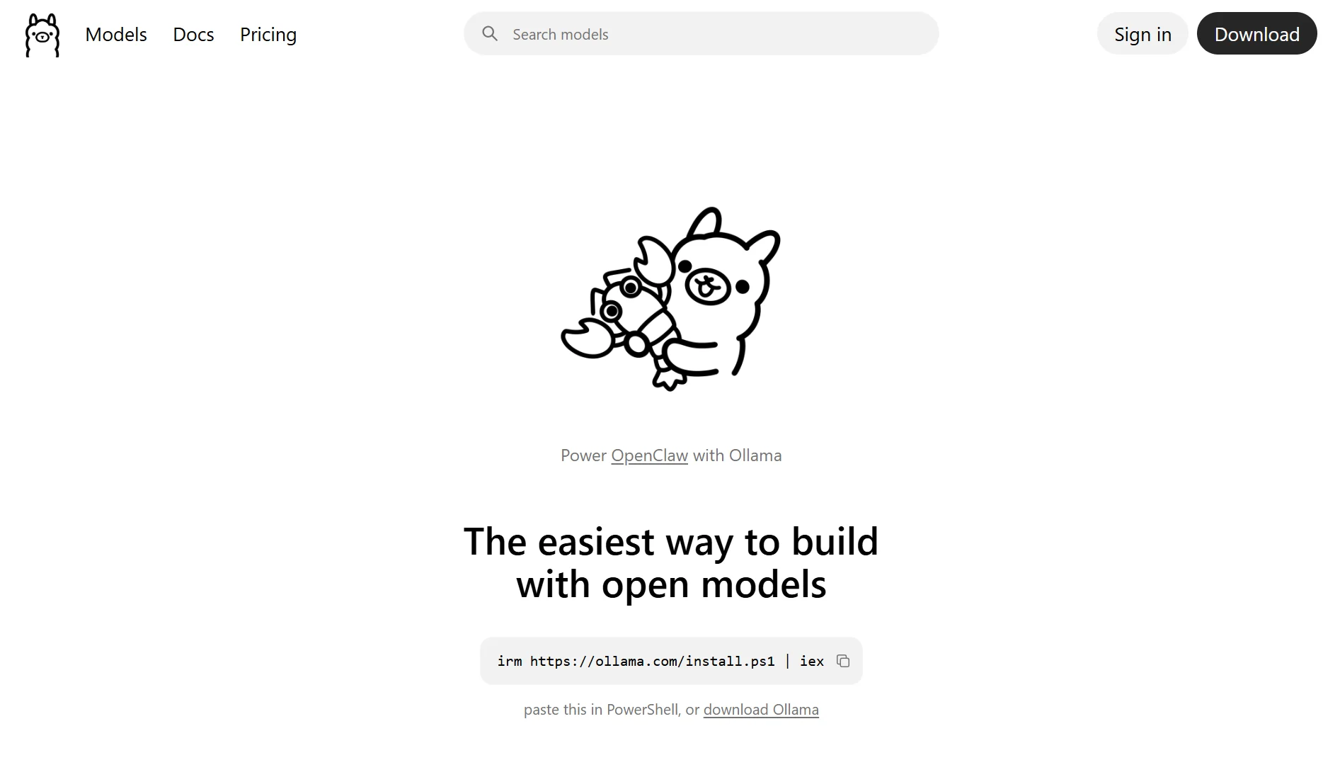 how to use openclaw as your coding assistant - Ollama