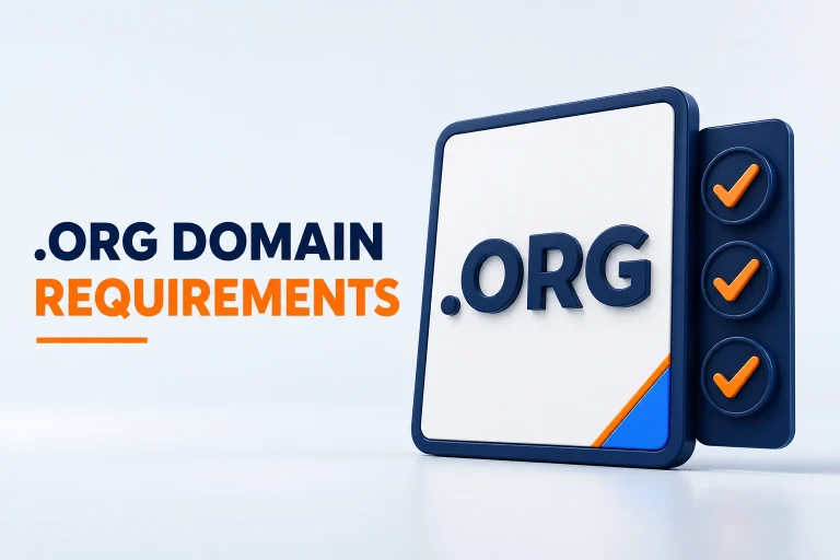 .Org Domain Requirements