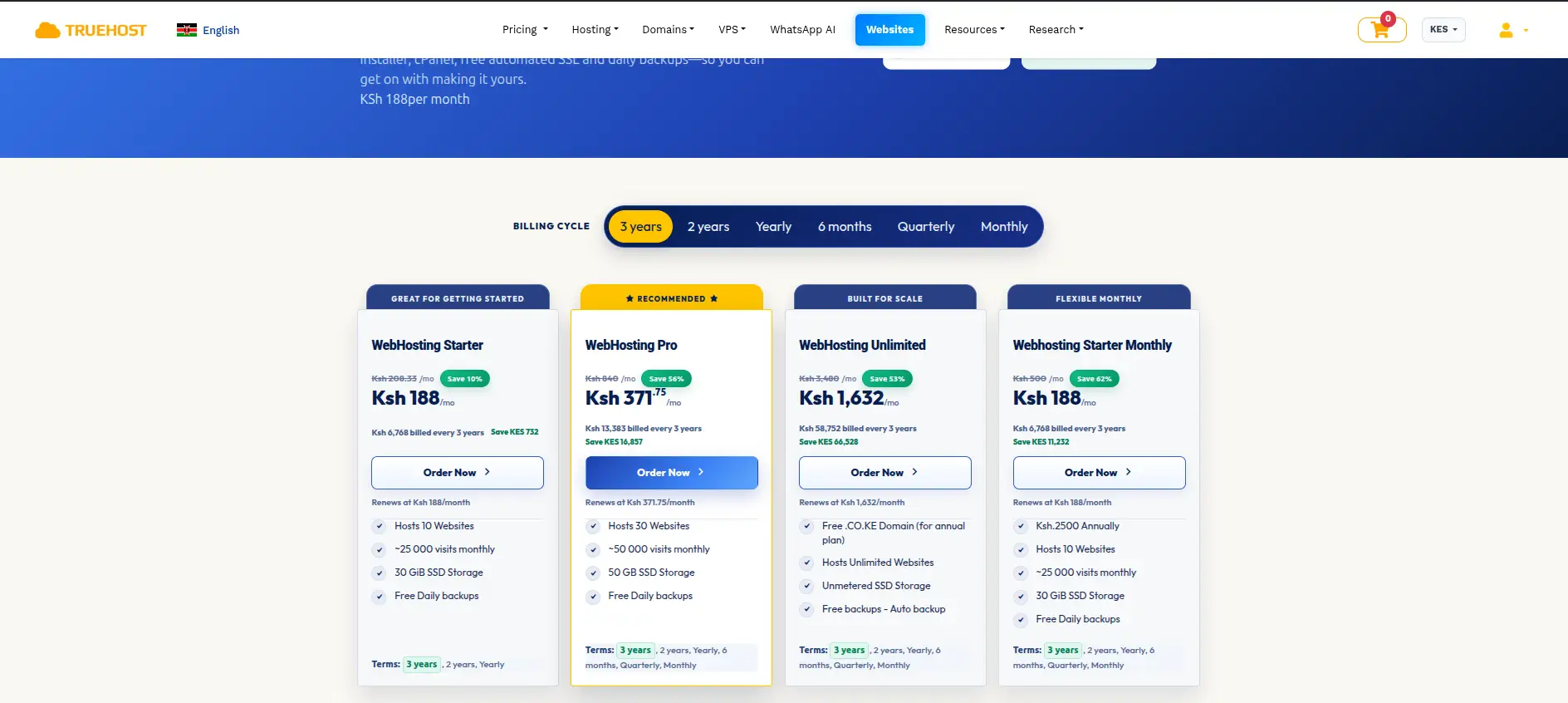 truehost wordpress hosting with cpanel