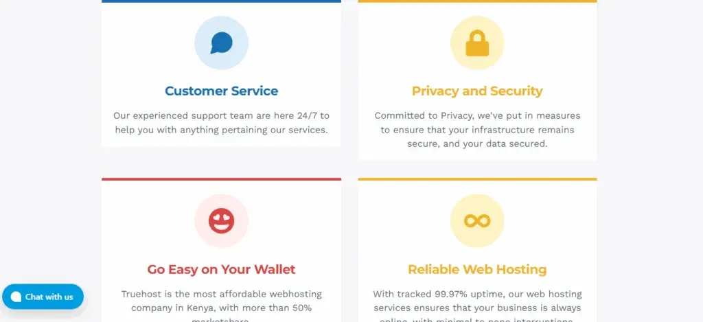 webhosting reliable features