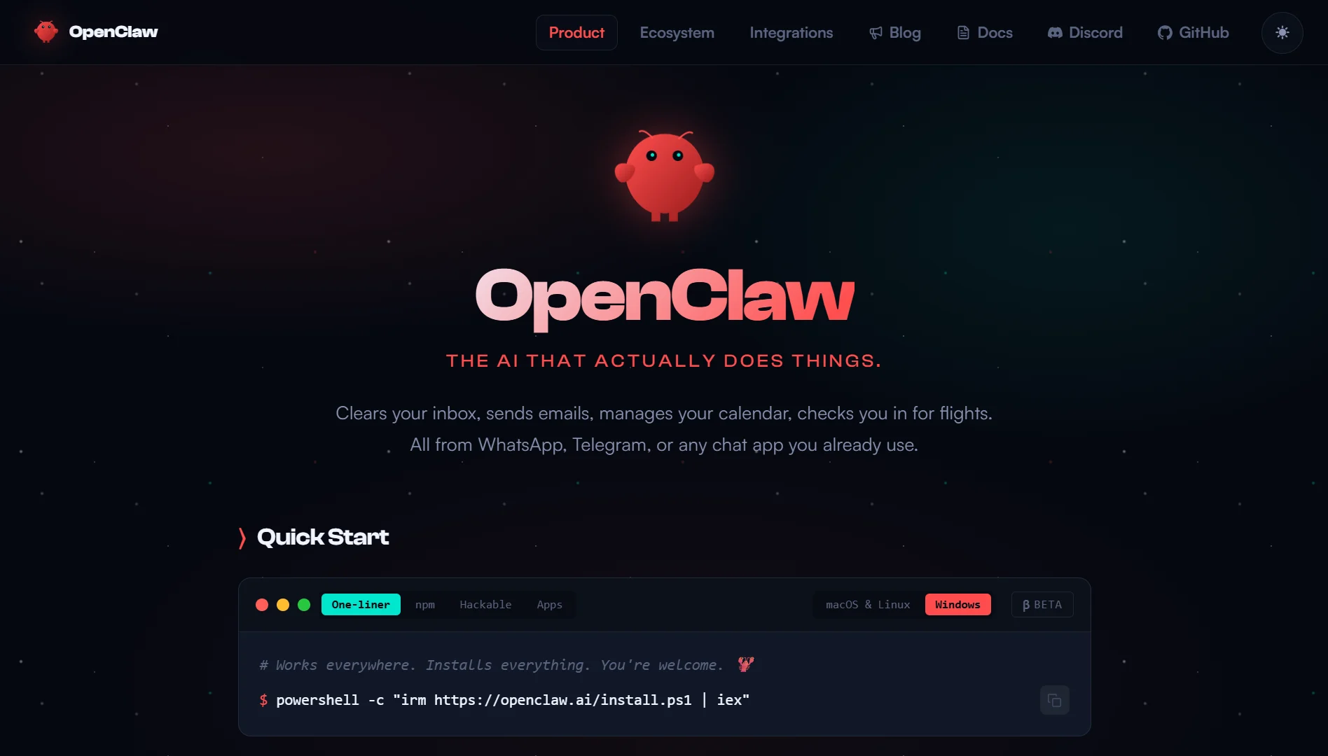 what is openclaw - openclaw